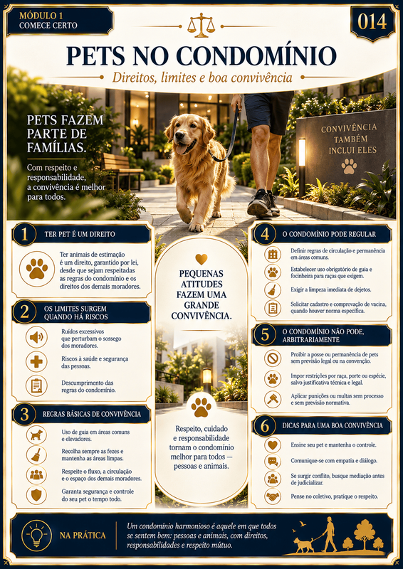 Pets no condomínio