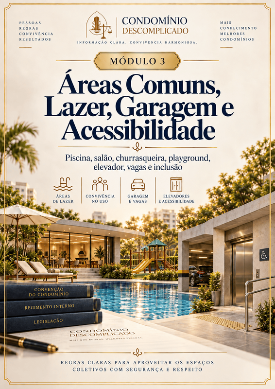 Áreas Comuns, Lazer, Garagem e Acessibilidade